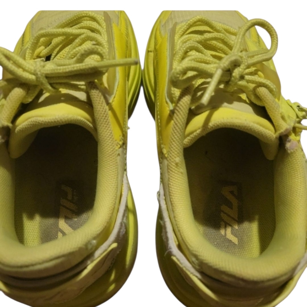 FILA HERITAGE TORMO Platform Casual Sneakers Neon Size 6.5 - Picture 10 of 16